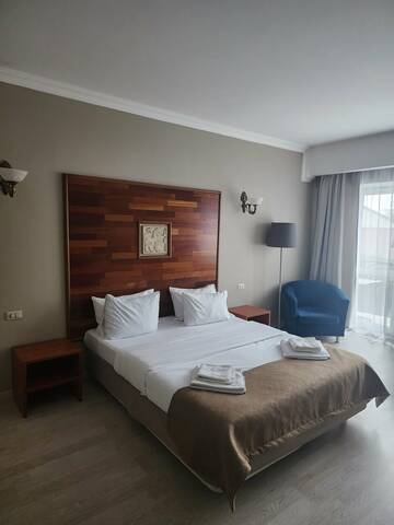 Стандартный двухместный номер с 1 кроватью в Гостинице Маликон